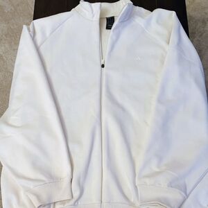 Adidas Cream Full-Zip Jacket